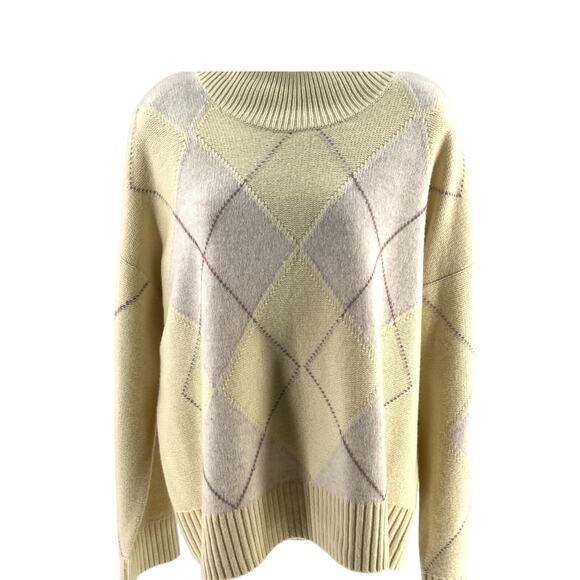 Everlane Pale Yellow 100% Wool Sweater - Picture 1 of 6